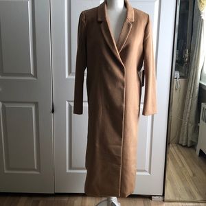 camel trench coat